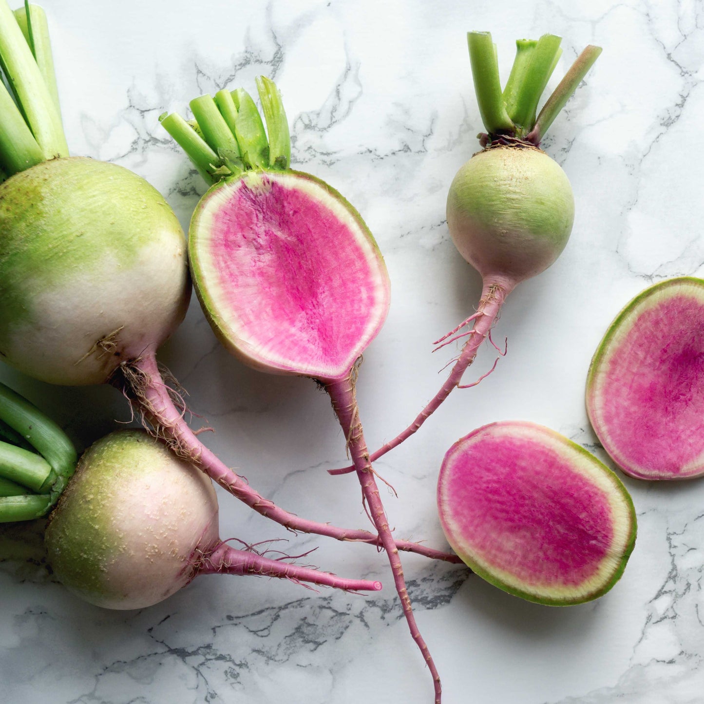 300Pcs Watermelon Radish Vegetable Heirloom Seeds