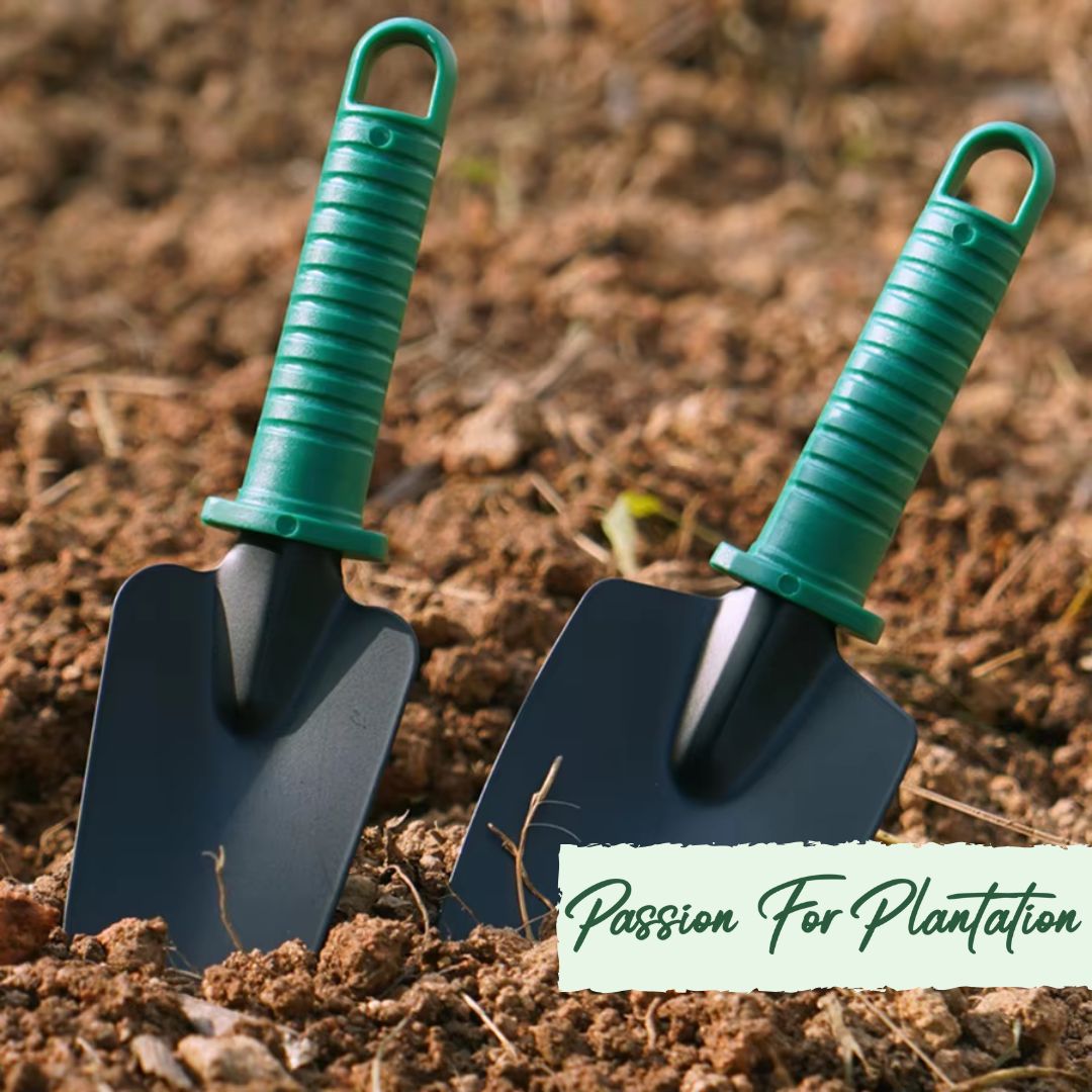 Passion for Plantation 10 Piece Eco-Friendly Gardening Tool Set with Storage Case