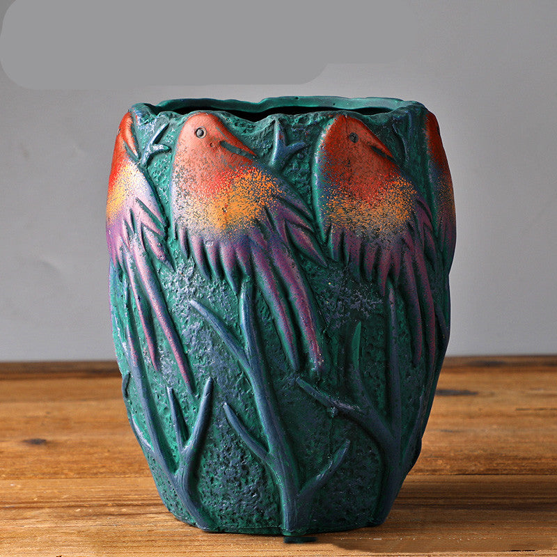 Ceramic Old Pile Succulent Flower Pots