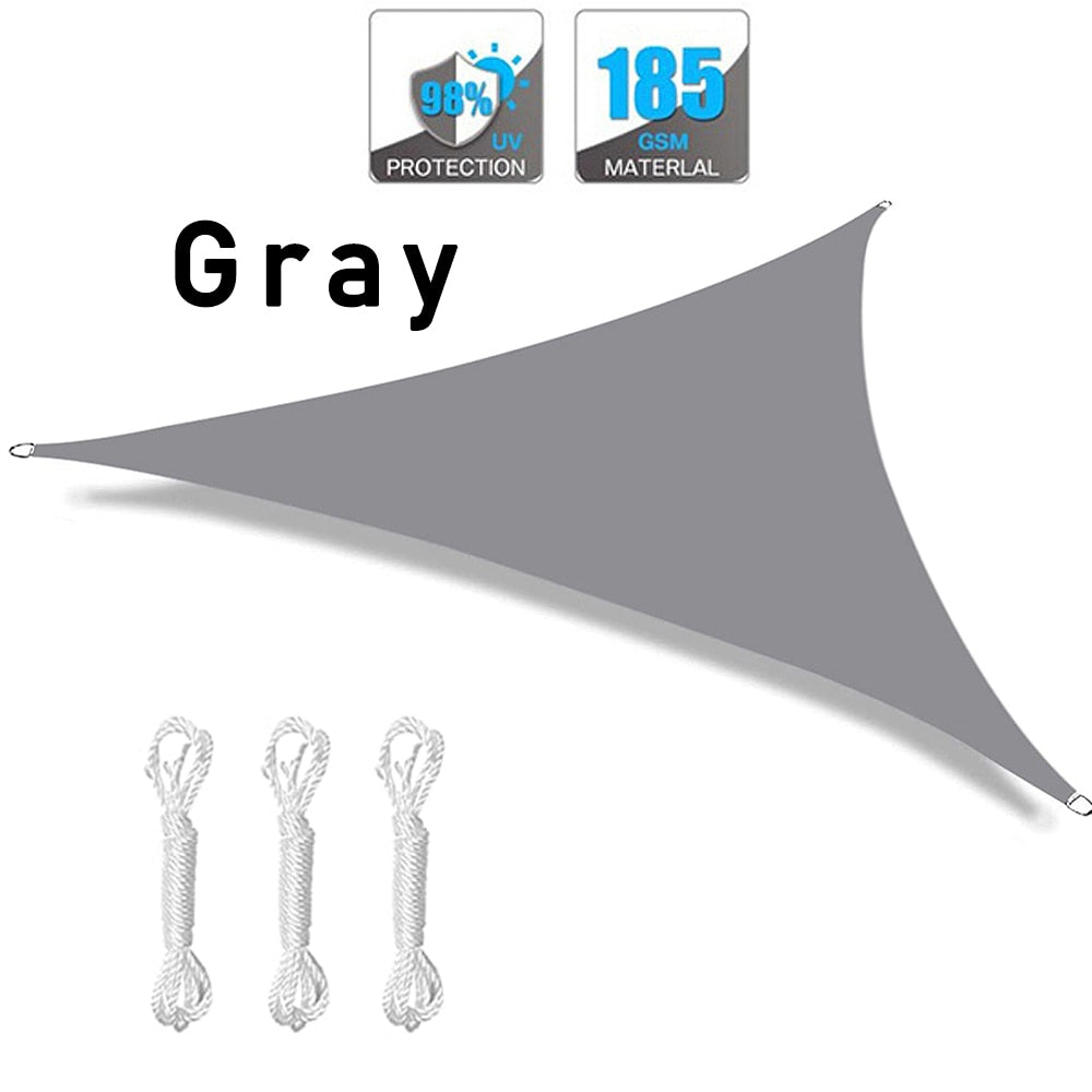 Multi-size Triangle Waterproof Sun Shade Sail For Outdoor Garden Patio