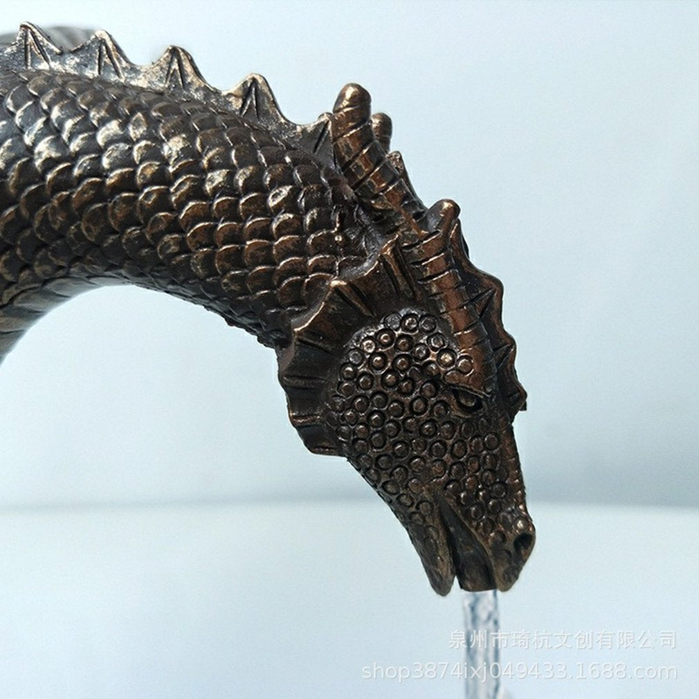 Dragon Waterfall Fountain for Outdoor Garden Decoration