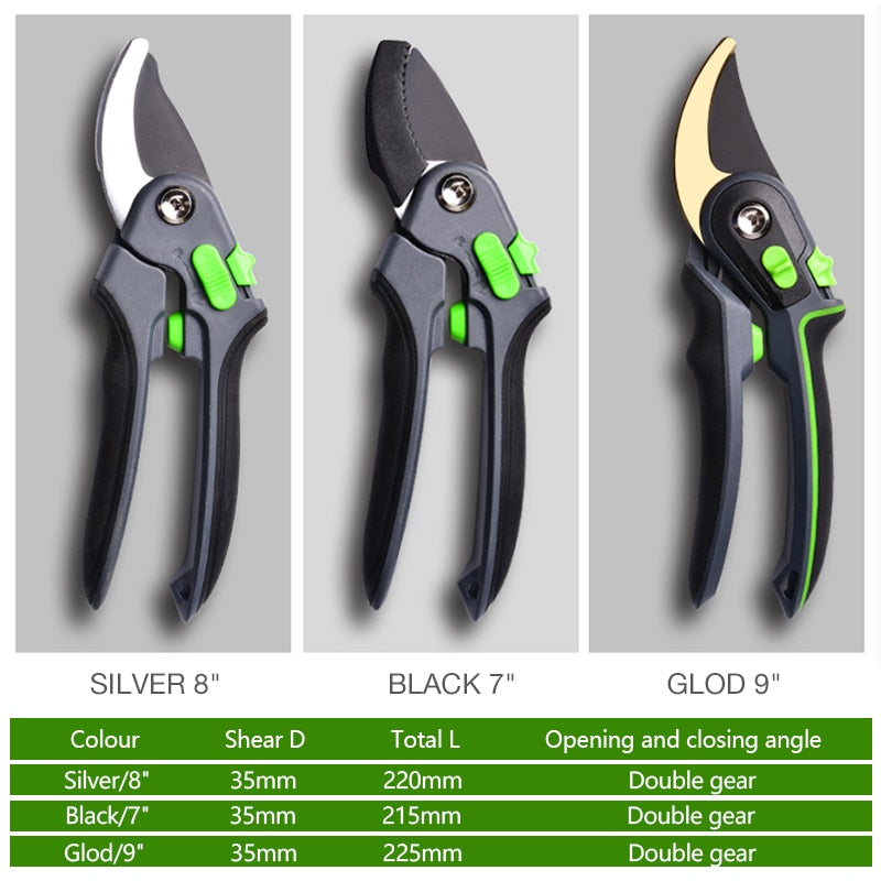 Horticulture Pruner Secateurs Shrub Garden Scissor