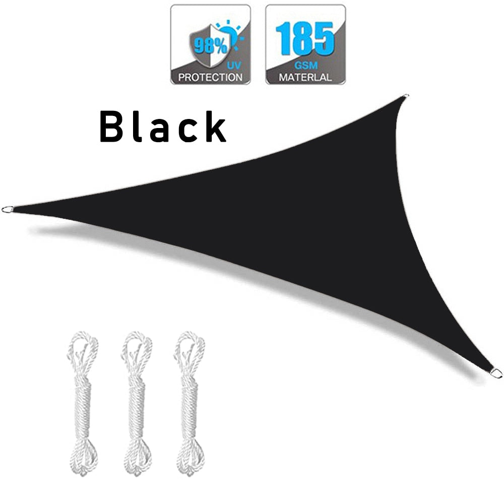 Multi-size Triangle Waterproof Sun Shade Sail For Outdoor Garden Patio
