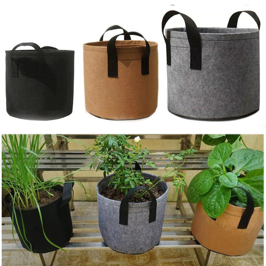 Fabric Flower Grow Bags for Outdoor Plants