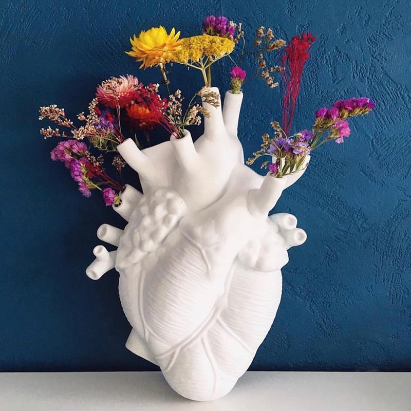 Heart Shape Flower Vase