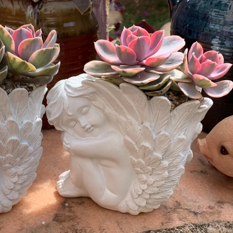 Little Angel Flower Pot