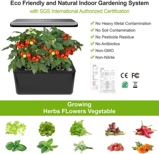 Smart Indoor Garden Hydroponics Growing System