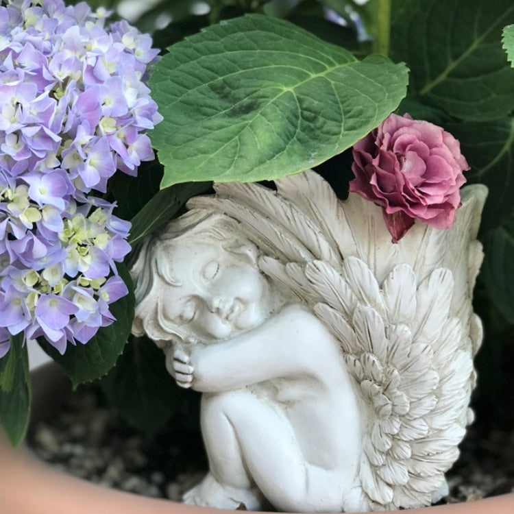 Little Angel Flower Pot