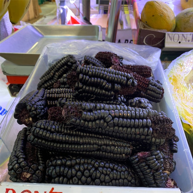 Sweet Glutinous Black Corn Seeds